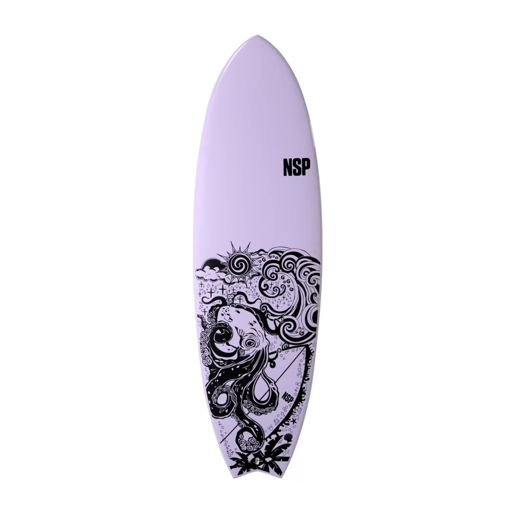 The Fish Elements • Built and designed by NSP Surfboards